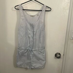 Jack Wills Seersucker Romper with Pockets